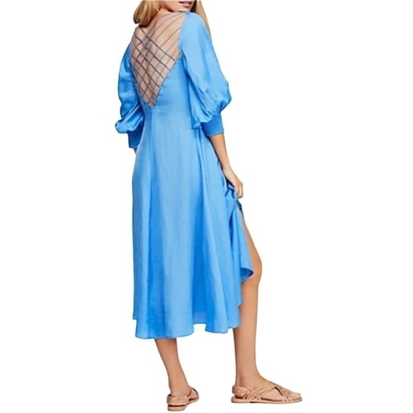 Free People Later Days Button Front Dress Size‎ 0 - Picture 4 of 15